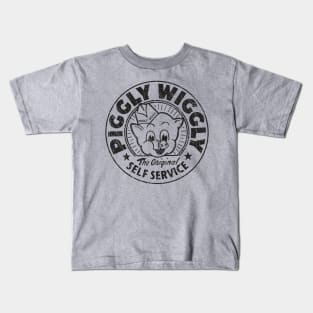 Retro Piggly Wiggly Kids T-Shirt